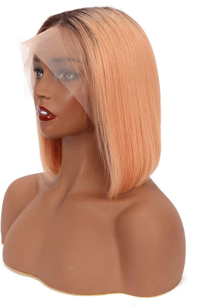 Rose gold 13x4 lace front wig